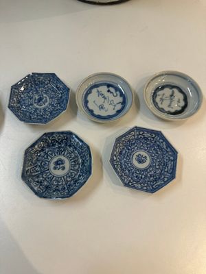 16 Chinese blue and white wares, Ming/Qing — photo 33