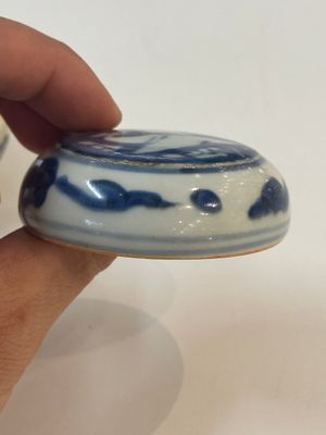 16 Chinese blue and white wares, Ming/Qing — photo 4