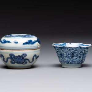 16 Chinese blue and white wares, Ming/Qing — photo 17