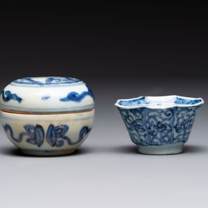 16 Chinese blue and white wares, Ming/Qing — photo 18