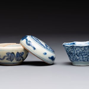16 Chinese blue and white wares, Ming/Qing — photo 19