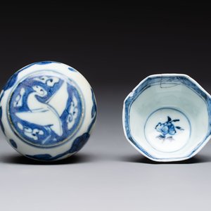 16 Chinese blue and white wares, Ming/Qing — photo 20