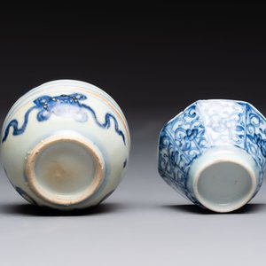 16 Chinese blue and white wares, Ming/Qing — photo 21