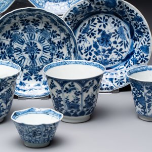 16 Chinese blue and white wares, Ming/Qing — photo 3
