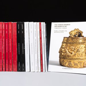 16 Christie's London auction catalogues on Chinese arts, 2010 - 2019 — 照片 1