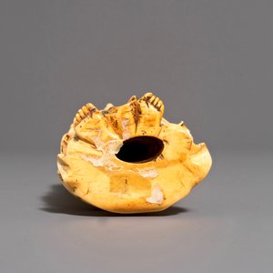17到18世纪 牙雕摆件观音 — 照片 5