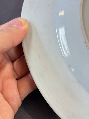 17 Chinese blue, white and famille rose plates and an Imari-style tea caddy — 照片 68
