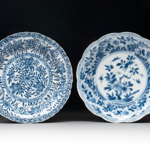 17 Chinese blue, white and Imari-style white wares, Kangxi/Yongzheng — photo 13