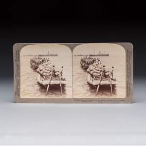 17 stereoview cards with views of China, depicting street scenes, architecture and daily life, 19/20th C. — foto 18