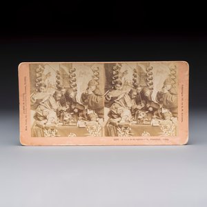 17 stereoview cards with views of China, depicting street scenes, architecture and daily life, 19/20th C. — foto 10