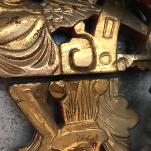 18世纪，木框镀金人物画 — 照片 47