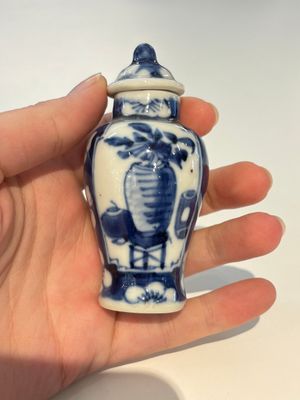 18 Chinese blue and white wares, Kangxi and later — photo 101