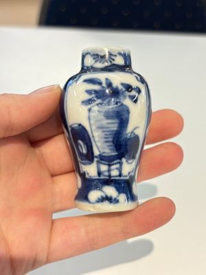 18 Chinese blue and white wares, Kangxi and later — photo 104
