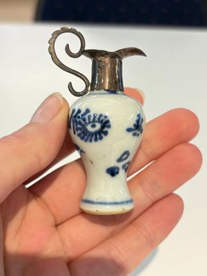 18 Chinese blue and white wares, Kangxi and later — photo 112