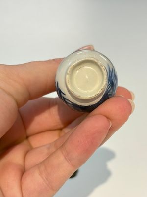 18 Chinese blue and white wares, Kangxi and later — photo 121