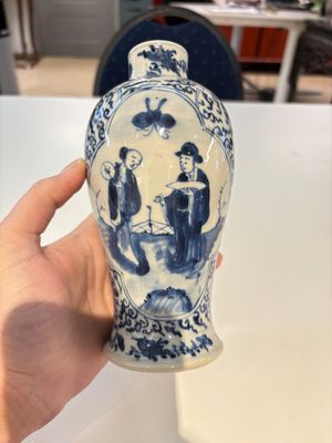 18 Chinese blue and white wares, Kangxi and later — photo 15