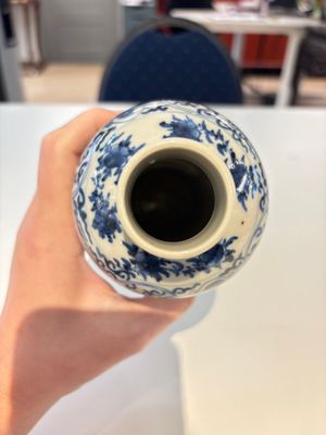 18 Chinese blue and white wares, Kangxi and later — photo 17