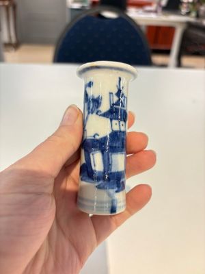 18 Chinese blue and white wares, Kangxi and later — photo 22