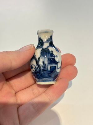 18 Chinese blue and white wares, Kangxi and later — photo 31