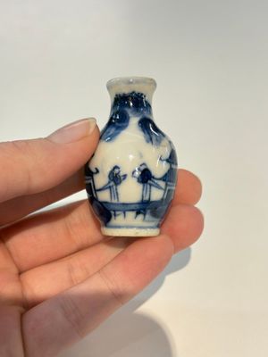 18 Chinese blue and white wares, Kangxi and later — photo 32
