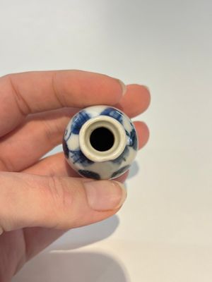 18 Chinese blue and white wares, Kangxi and later — photo 35