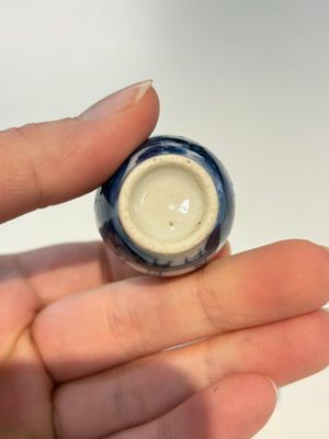 18 Chinese blue and white wares, Kangxi and later — photo 36