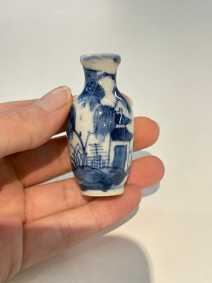 18 Chinese blue and white wares, Kangxi and later — photo 39