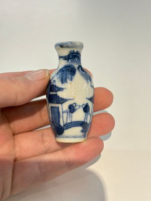 18 Chinese blue and white wares, Kangxi and later — photo 40