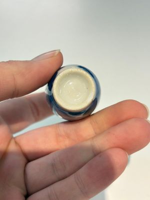 18 Chinese blue and white wares, Kangxi and later — photo 42