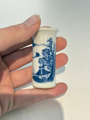 18 Chinese blue and white wares, Kangxi and later — photo 43