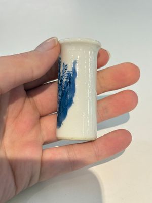 18 Chinese blue and white wares, Kangxi and later — photo 44