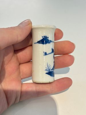 18 Chinese blue and white wares, Kangxi and later — photo 46