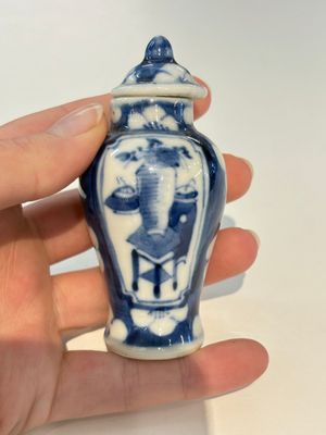 18 Chinese blue and white wares, Kangxi and later — photo 49