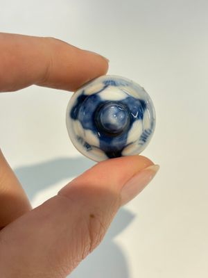 18 Chinese blue and white wares, Kangxi and later — photo 56