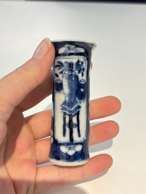 18 Chinese blue and white wares, Kangxi and later — photo 64
