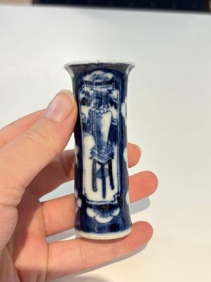 18 Chinese blue and white wares, Kangxi and later — photo 66