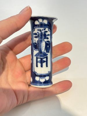 18 Chinese blue and white wares, Kangxi and later — photo 70