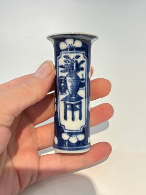 18 Chinese blue and white wares, Kangxi and later — photo 72
