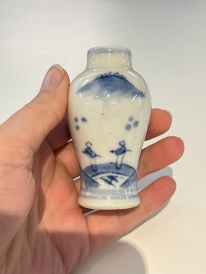 18 Chinese blue and white wares, Kangxi and later — photo 79
