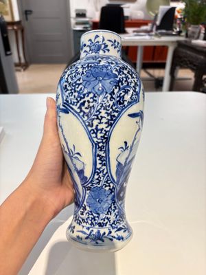 18 Chinese blue and white wares, Kangxi and later — photo 8