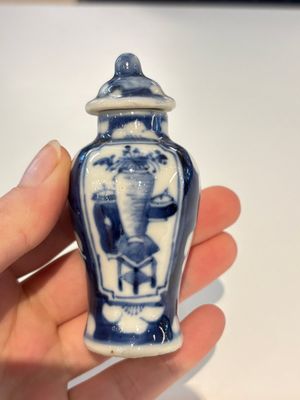 18 Chinese blue and white wares, Kangxi and later — photo 85