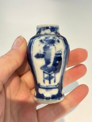 18 Chinese blue and white wares, Kangxi and later — photo 88