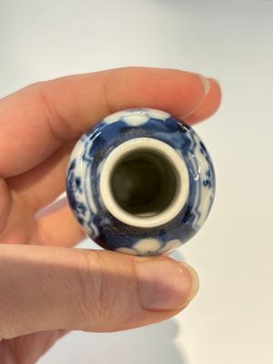 18 Chinese blue and white wares, Kangxi and later — photo 90