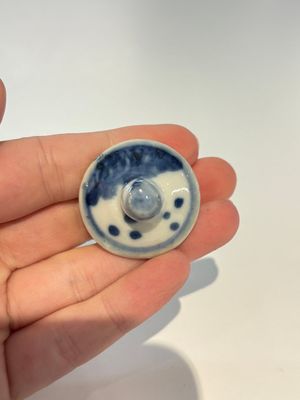18 Chinese blue and white wares, Kangxi and later — photo 99