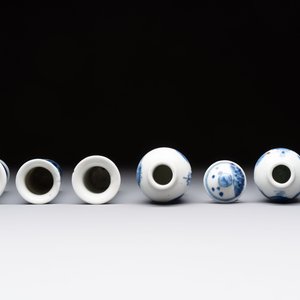 18 Chinese blue and white wares, Kangxi and later — photo 12