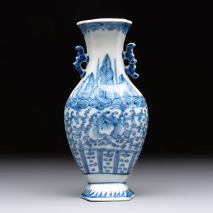 18 Chinese blue and white wares, Kangxi and later — photo 14