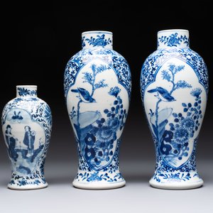 18 Chinese blue and white wares, Kangxi and later — photo 2