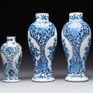 18 Chinese blue and white wares, Kangxi and later — photo 3
