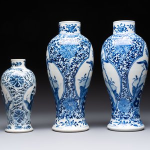 18 Chinese blue and white wares, Kangxi and later — photo 5