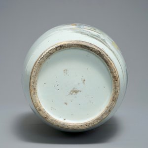 19-20世纪 粉彩人物瓶  — 照片 6